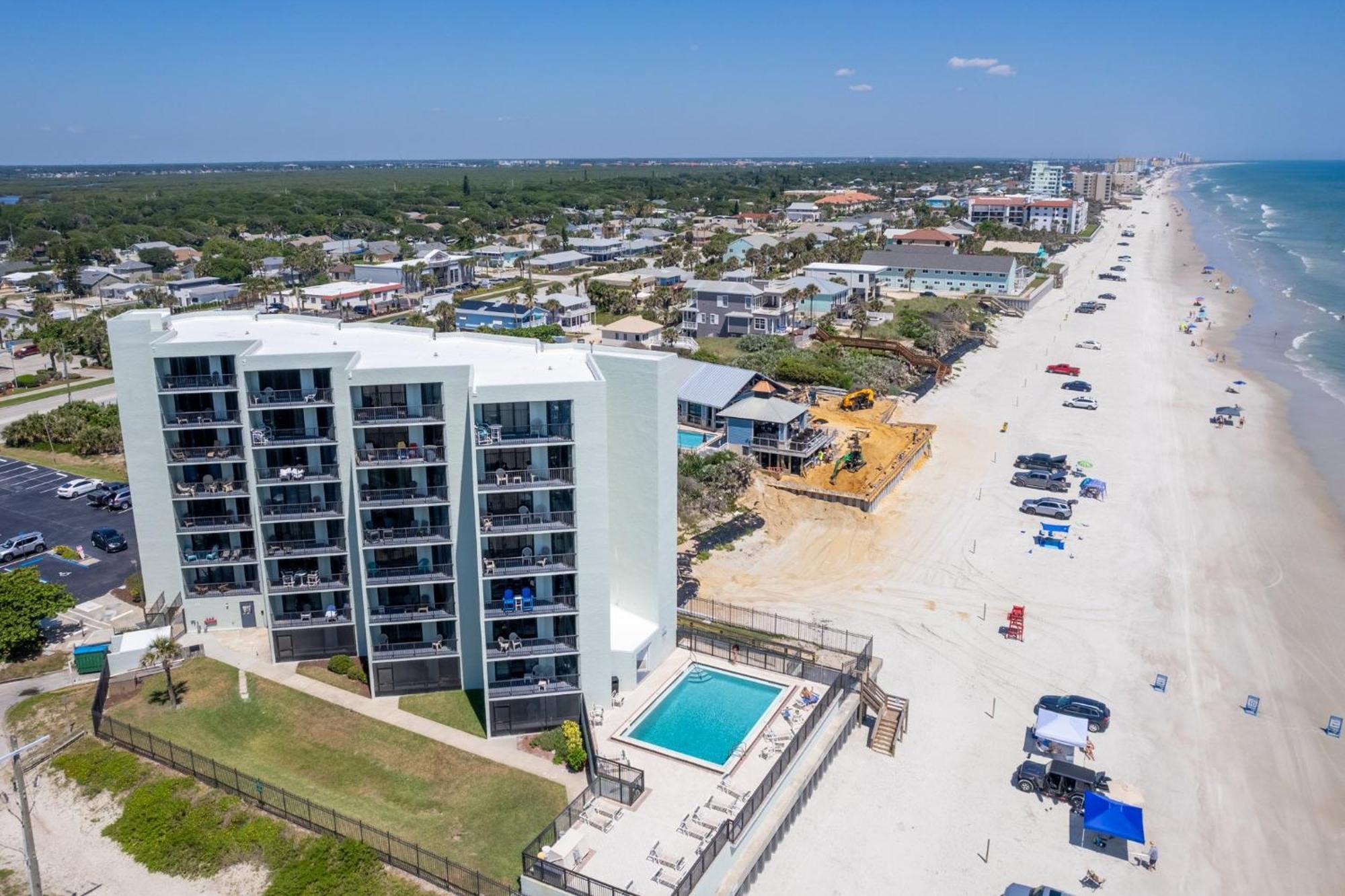 Ocean View With A Beachfront Pool At Ocean Trillium Condo ~ 702 ニュー・スマーナ・ビーチ エクステリア 写真